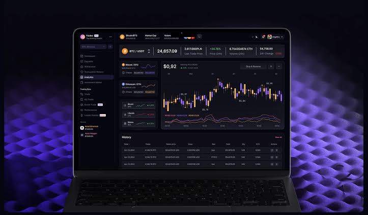 Crypto Exchange Dashboard